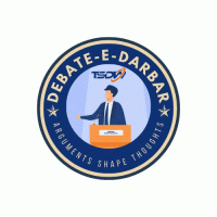 Inter College Debate-E-Darbaar 2k24 Inter-College Debate Competition Poster